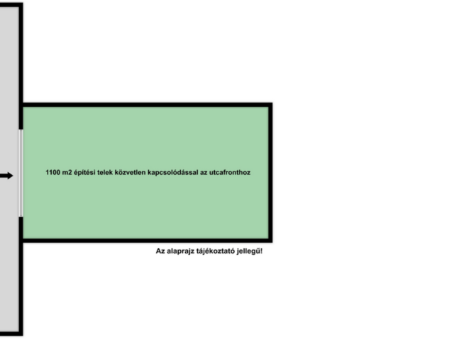 1100 m2 építési telek a 7. kerület szívében