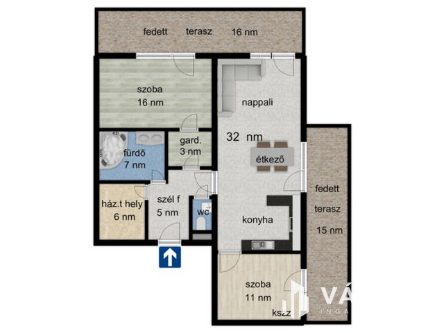 Mórahalom, kis sor-i lakóparkban lakások eladók.