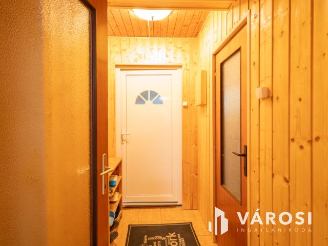 Kisház az erdő mellett