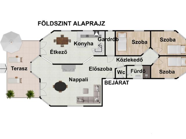 Újszerű családi ház Érden!