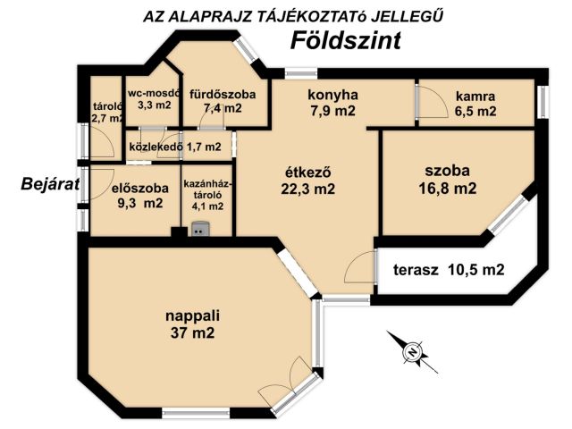 Csodás környezet Bándon, a telek végében patakkal!!