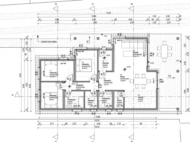 Új építésű családi ház a Fürdőövezetben